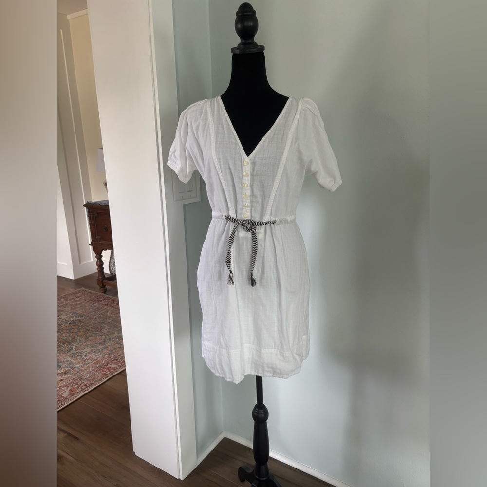 J. Crew cotton dress white size 0